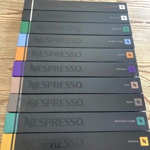 100 Nespresso capsules / pods brand new, unopened!